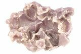 Purple Amethyst Pseudomorph After Barite - Turkey #301758-1